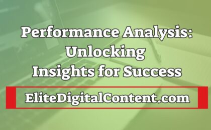 Performance Analysis