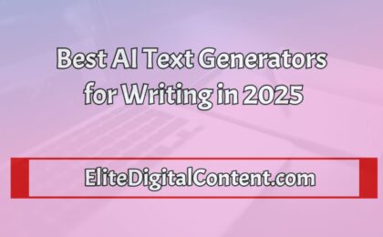 best ai text generators