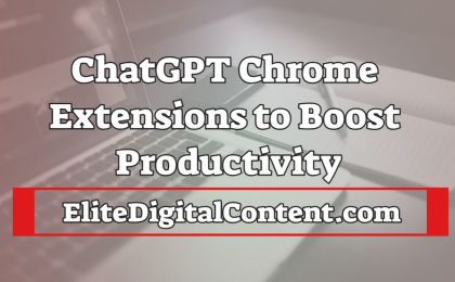 ChatGPT Chrome Extensions to Boost Productivity