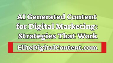 ai generated content