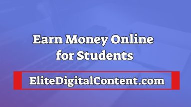 earn money online for students