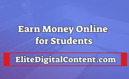 Earn Money Online for Students