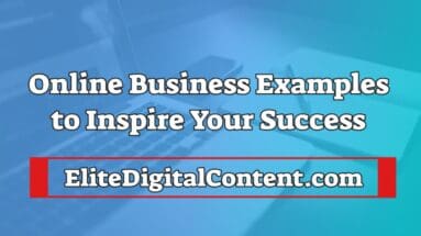 Online Business Examples