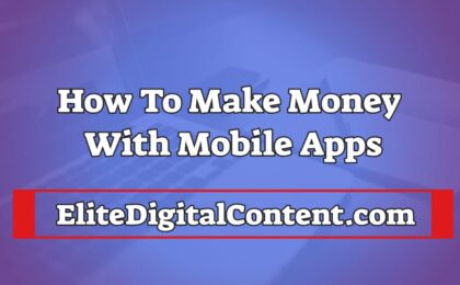 How to make money with mobile apps