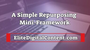 A Simple Repurposing Mini-Framework